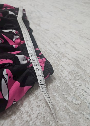 Pembe Baskılı Deniz Şort - Görsel 7