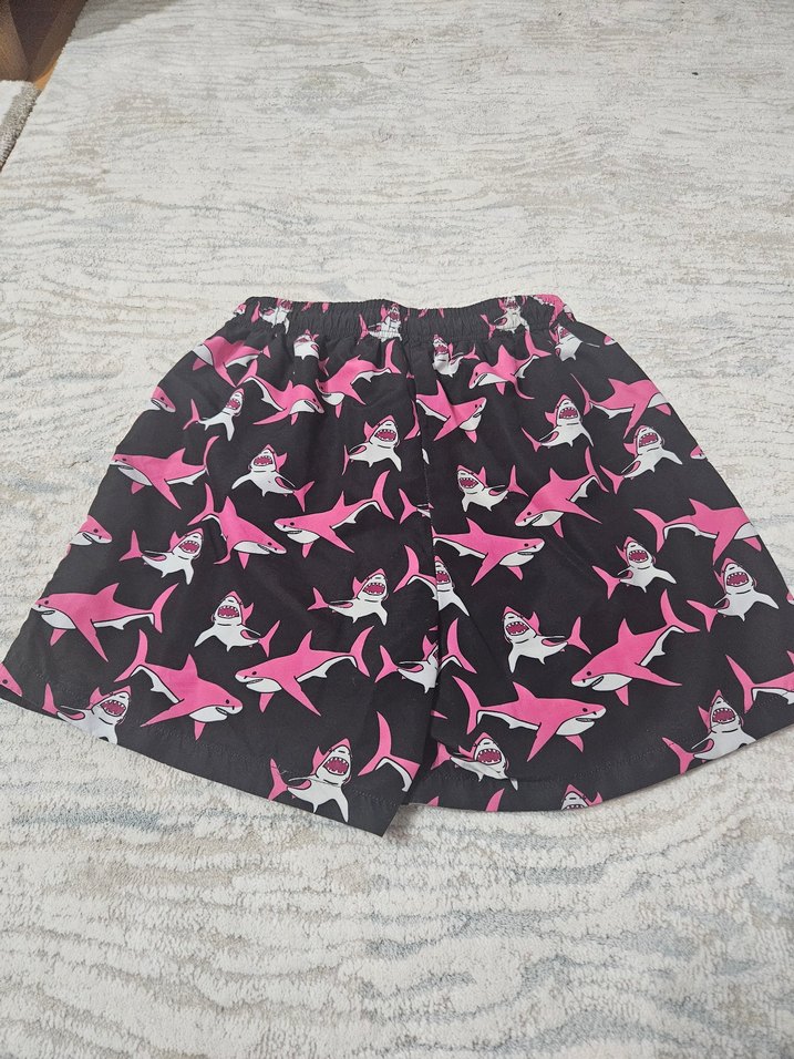 Pembe Baskılı Deniz Şort - Görsel 3