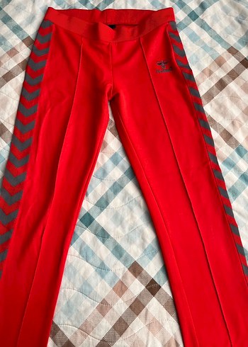 Gri +kırmızı renk Rahat Eşofman Altı - Görsel 4