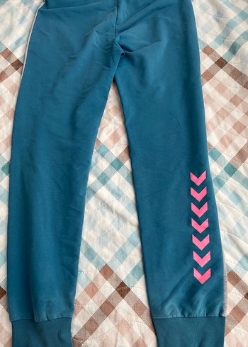 Gri +kırmızı renk Rahat Eşofman Altı - Görsel 3