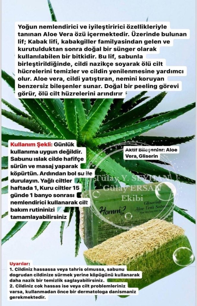 Doğal Lifli Sabun - Görsel 3