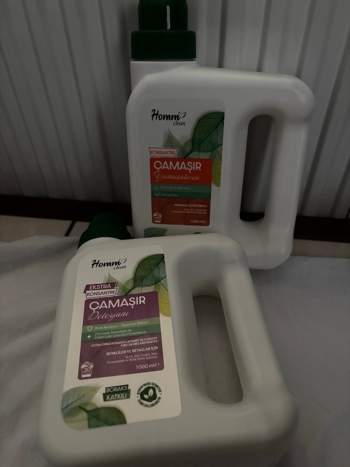 Çamaşır Deterjanı ve yumuşatıcı konsantre - Görsel 2