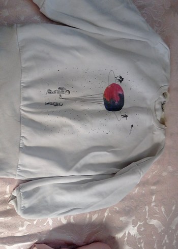 Armalife Beyaz Kadın Sweatshirt