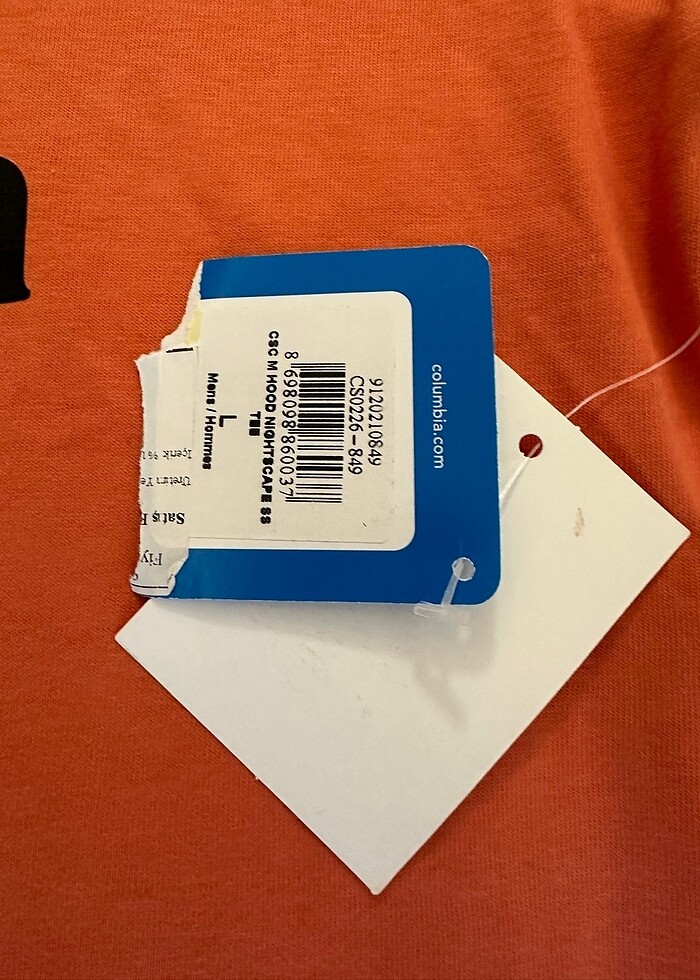 COLUMBIA ERKEK T-shirt L Beden - Görsel 2