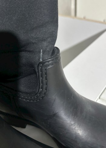 Kız Çocuk Siyah Minnie Mouse Biker Bot - Görsel 5