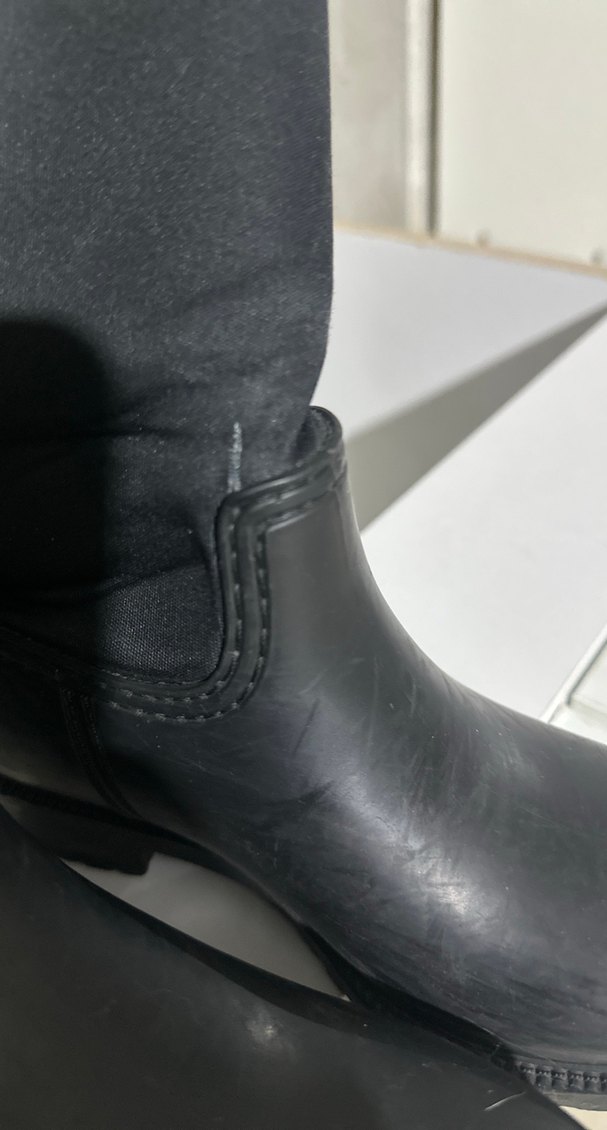 Kız Çocuk Siyah Minnie Mouse Biker Bot - Görsel 5