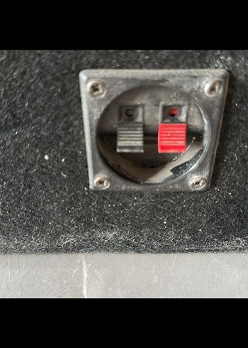 Kırmızı Cerwin Vega Müzik Sistemi - Görsel 6