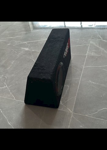 Kırmızı Cerwin Vega Müzik Sistemi - Görsel 3