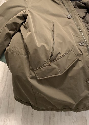 LTB Erkek Parka Düğmeli Fermuarlı Haki Erkek Midi Mont - Görsel 7