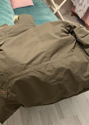 LTB Erkek Parka Düğmeli Fermuarlı Haki Erkek Midi Mont - Görsel 2