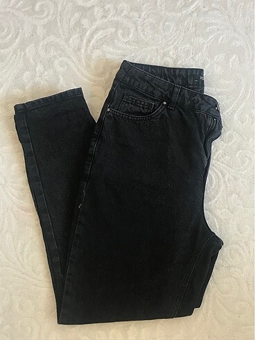 LCW siyah mom jean