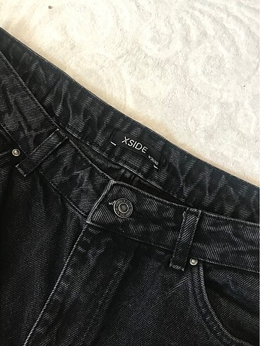 36 Beden LCW siyah mom jean