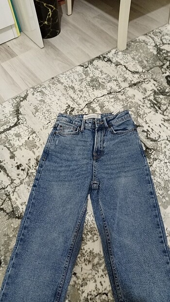 34 Beden lacivert Renk Stradivarius pantolon