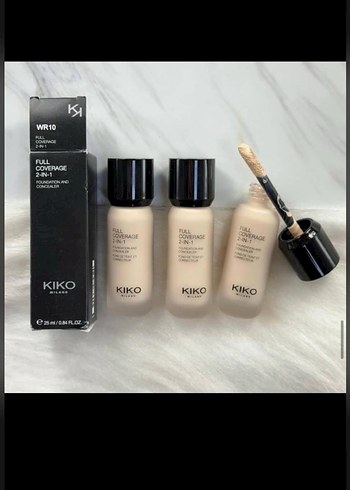 KIKO WR10 Açık Bej Kapatıcı ve Fondöten