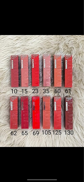 Maybelline süperstay vinly ink