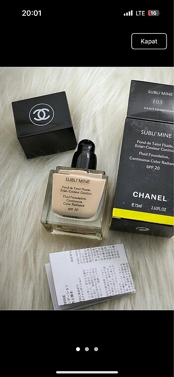 chanel fondaten