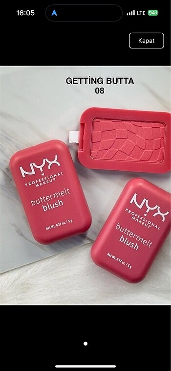 Getting butta 08 nyx