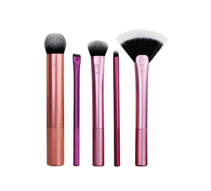 Pembe Real Techniques Makyaj Fırça Seti - Görsel 3