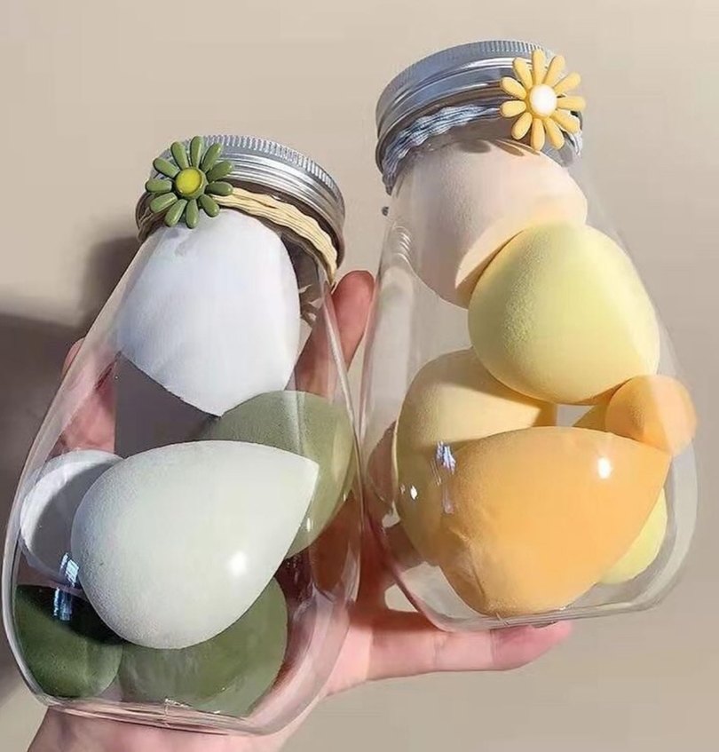 Pastel Renkli Makyaj Süngeri Seti - Görsel 4