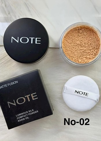 Note Note Matte Fusion Açık Ten Pudrası N
