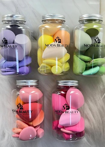 Renkli Makyaj Süngerleri - Moda Beauty