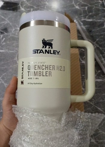 Stanley Beyaz Pastel Termos Kupa - Görsel 3