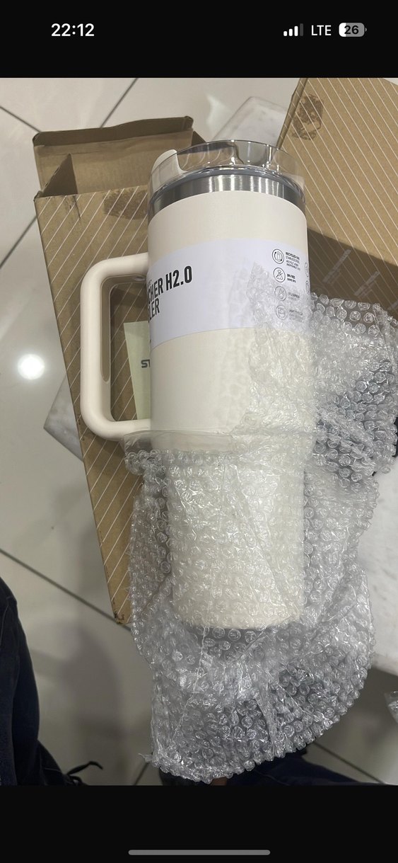 Stanley Beyaz Pastel Termos Kupa - Görsel 2