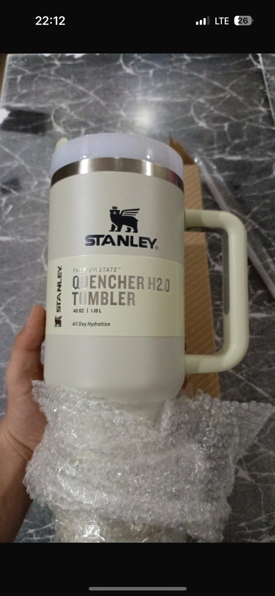 Stanley Beyaz Pastel Termos Kupa - Görsel 3