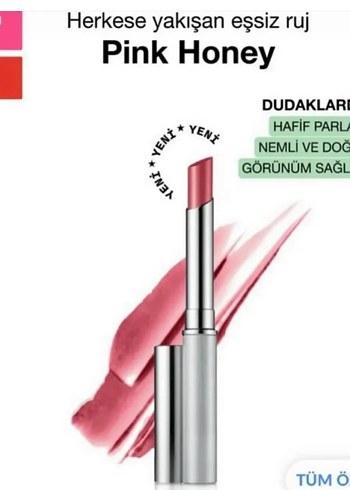 Pink Honey Pembe Tonlu Ruj