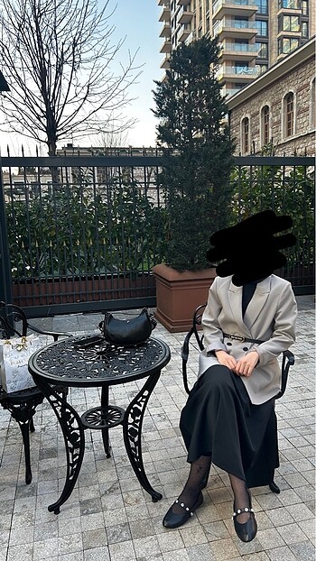 Blazer Gri Çeket