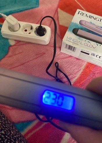 Pastel Pembe Remington Saç Düzleştirici - Görsel 5