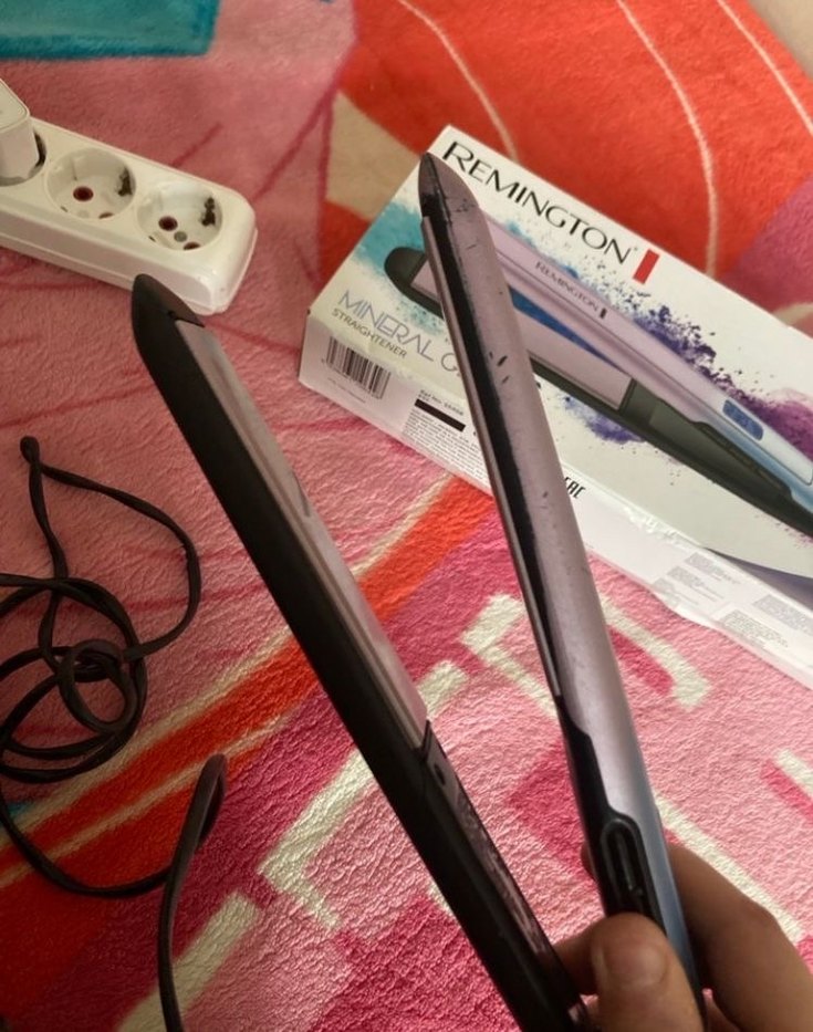 Pastel Pembe Remington Saç Düzleştirici - Görsel 4