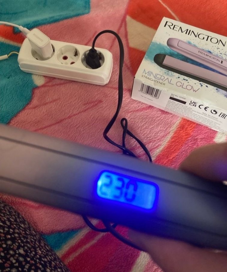 Pastel Pembe Remington Saç Düzleştirici - Görsel 5