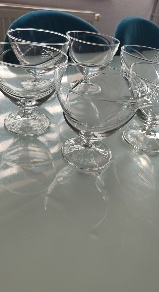 Şeffaf Ayaklı Cam Kase Seti - Görsel 4