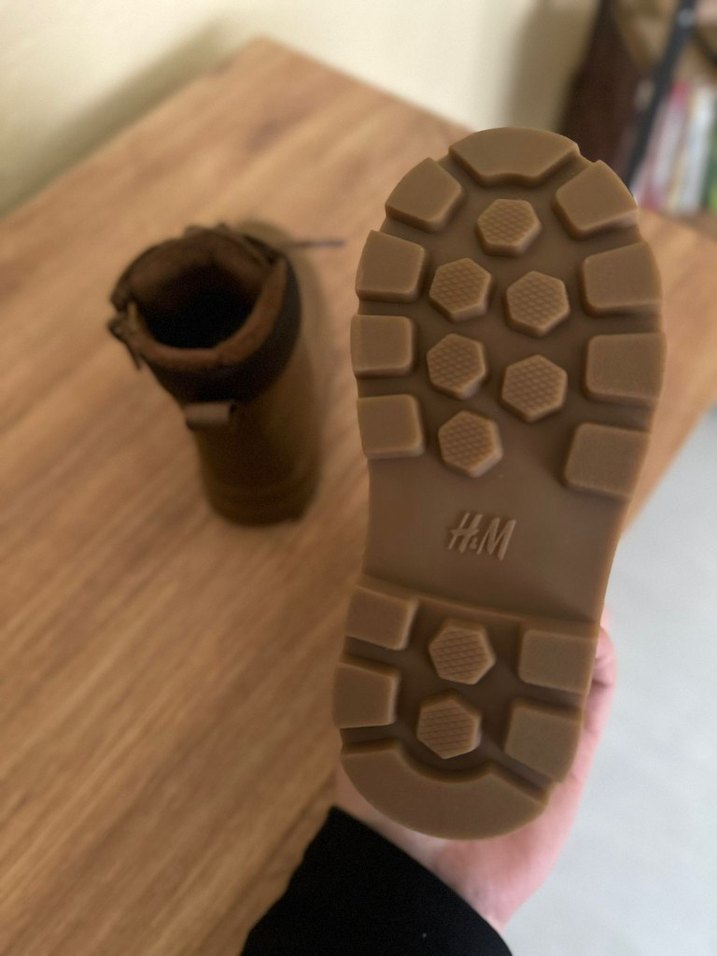 Bej Kürklü Süet Erkek Çocuk Botu - Görsel 4