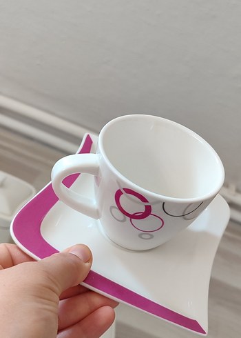 Emsan Pembe Desenli 31 parça 6 kişilik kahvaltı seti - Görsel 15