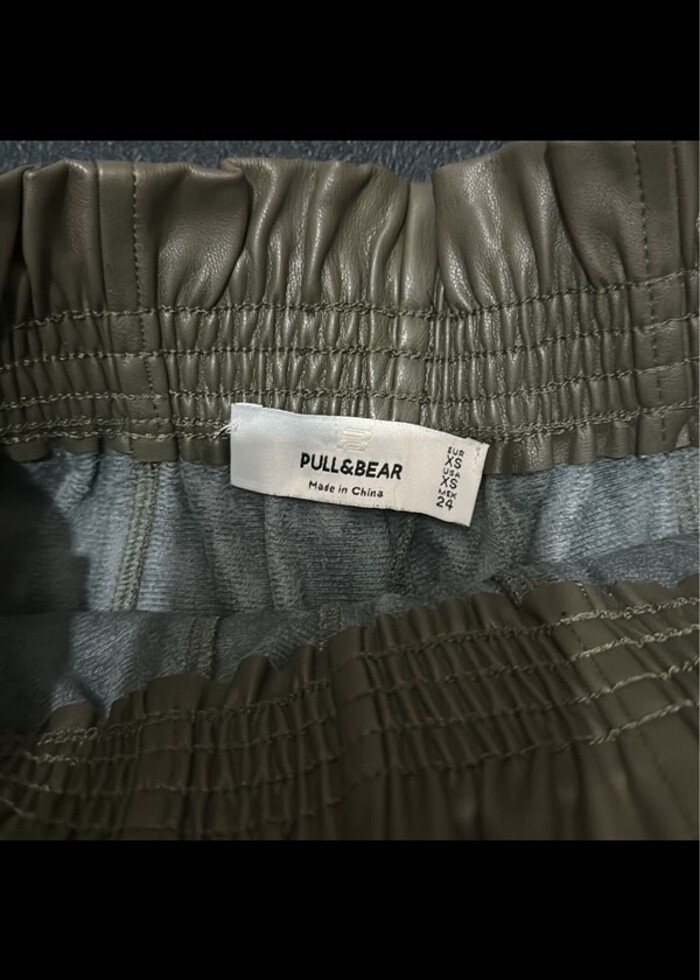 Deri şort - Görsel 4