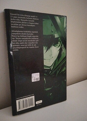 Beden Seraph of the End Mangası-1. cilt(ilk kitap)