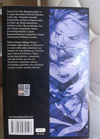 Seraph of the End(Kıyamet Meleği) Mangası- 2.cilt(ikinci kitap)