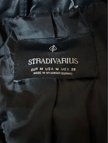 Stradivarius Stradivarius deri ceket m beden