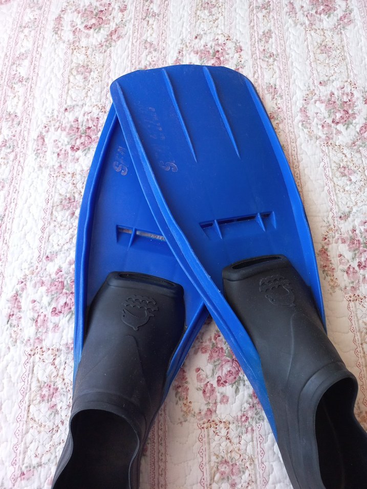 Erkek Mavi Kauçuk Su Paleti - Görsel 2