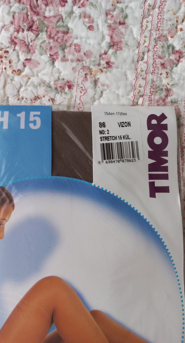 Timor STRETCH15 Mini Elastik Külotlu Çorap - Görsel 2
