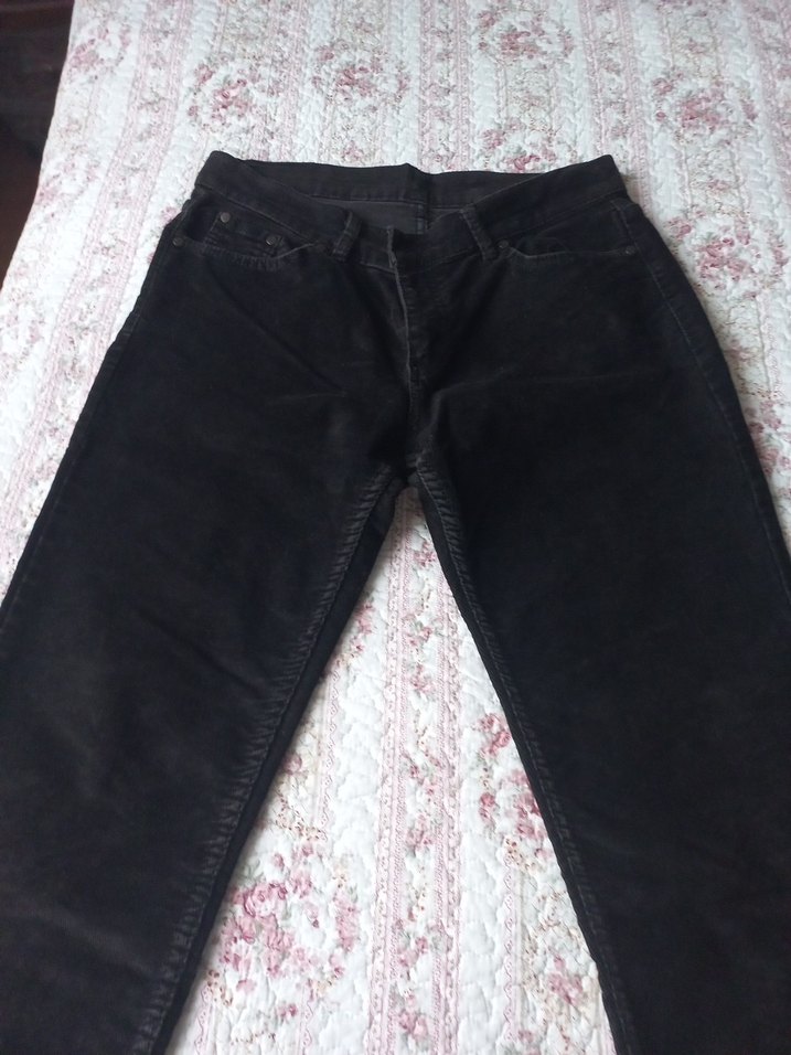 Siyah Kadın Normal Boy Denim Pantolon - Görsel 2