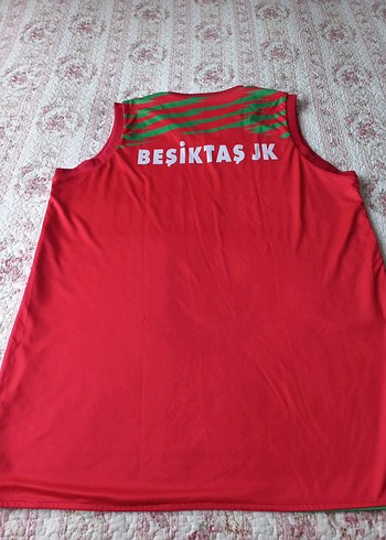 Kırmızı V Yaka Erkek Atlet Jersey - Görsel 5