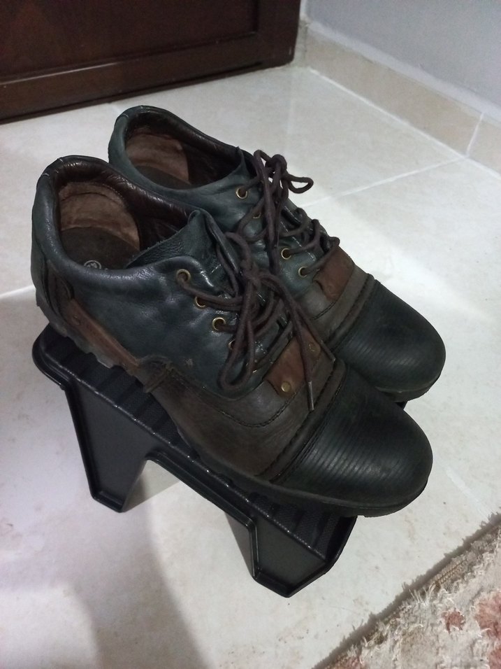 Kahverengi Erkek Biker Ayakkabı - Görsel 2