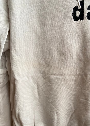 Beyaz Day ve Güneş Baskılı Sweatshirt - Görsel 4