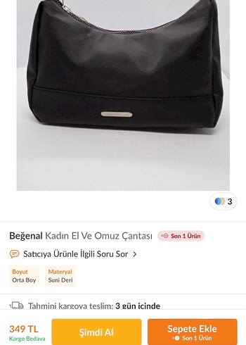 Siyah Parlak Tokalı Minimalist Kadın Çanta - Görsel 2