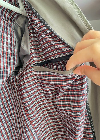 Gri Regular Fit Erkek Mont - Görsel 8