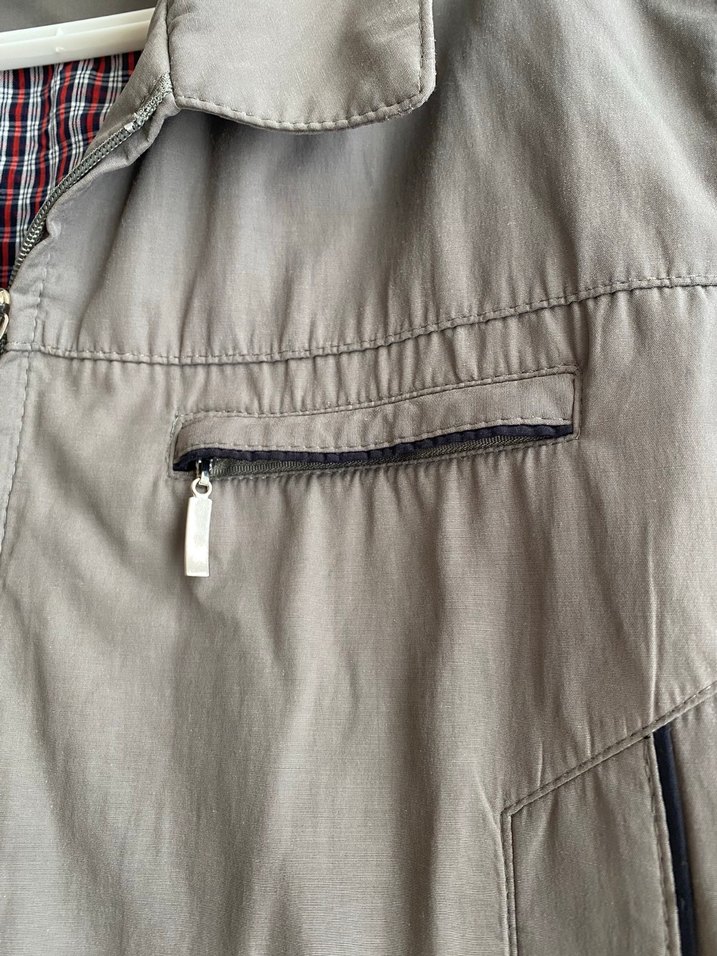 Gri Regular Fit Erkek Mont - Görsel 4