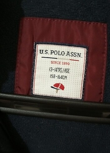 U.S Polo Assn. ZIRH gibi içi polarlı Polo erkek çocuk kabanı